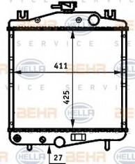 Radiator, racire motor - HELLA 8MK 376 707-591 foto