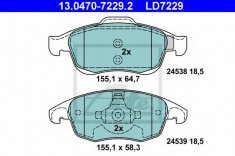 placute frana CITROEN C4 II 1.6 VTi 120 - ATE 13.0470-7229.2 foto