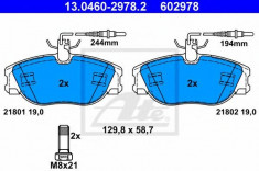 placute frana PEUGEOT 806 2.0 Turbo - ATE 13.0460-2978.2 foto