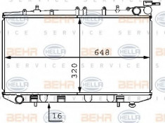 Radiator, racire motor NISSAN PRIMERA Break 1.6 i - HELLA 8MK 376 704-701 foto