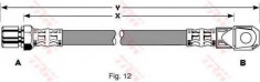 Furtun frana - TRW PHD306 foto