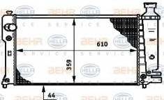 Radiator, racire motor PEUGEOT 405 1.9 - HELLA 8MK 376 720-061 foto