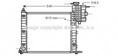 Radiator, racire motor MERCEDES-BENZ V-CLASS V 200 CDI - AVA QUALITY COOLING MS2336 foto