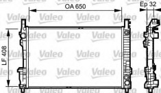 Radiator, racire motor MERCEDES-BENZ A-CLASS A 170 - VALEO 734379 foto