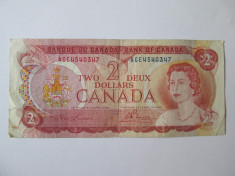CANADA,2 DOLLARS 1974 foto