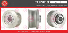 Fulie, alternator - CASCO CCP90193 foto