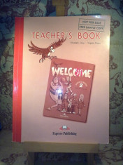 Elizabeth Gray - Welcome 2 Teacher&amp;#039;s book &amp;quot;9728&amp;quot; foto