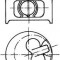 Piston OPEL KADETT E hatchback 1.7 D - KOLBENSCHMIDT 90858610