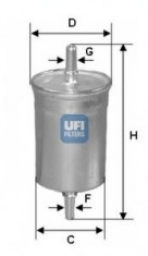 filtru combustibil VOLVO S40 I limuzina 1.8 - UFI 31.747.00 foto