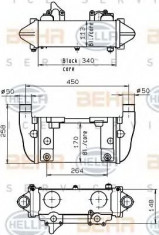 Radiator, retarder - HELLA 8MO 376 765-461 foto