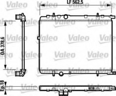 Radiator, racire motor CITROEN BERLINGO 1.4 Hybrid - VALEO 732890 foto