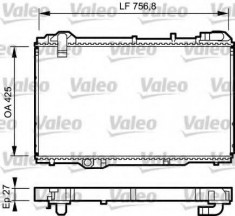 Radiator, racire motor RENAULT ESPACE Mk III 2.2 D - VALEO 734285 foto