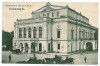 880 - BUCURESTI, National Theatre, carriages - old postcard - unused, Necirculata, Printata