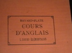 COURS GRADUE DE LANGUE ANGLAIS-J. BAYARD-M. PLATE-1 PART-COURS ELEMENTAIRE- foto