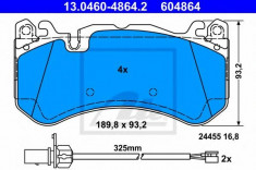 placute frana AUDI A6 Avant RS6 quattro - ATE 13.0460-4864.2 foto