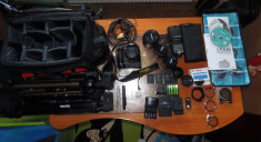 Nikon D5100,accesorii ,trepied,geanta. foto