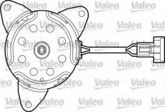 motor electric,ventilator ROVER 45 1.4 - VALEO 698669 foto