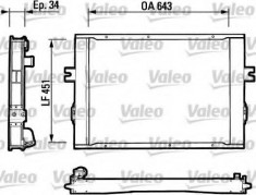 Radiator, racire motor IVECO DAILY II platou / sasiu 35-10 - VALEO 816649 foto