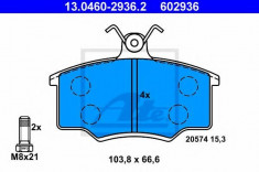 placute frana AUDI COUPE 1.8 - ATE 13.0460-2936.2 foto