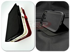 Toc FlipCover Stand Magnet LG L90 D405 NEGRU foto