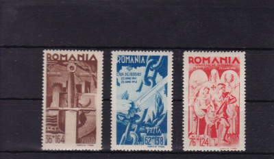 ROMANIA 1943 LP 154 I CONSILIUL DE PATRONAJ SERIE MNH foto