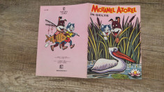 Motanel si Azorel in delta/ carte de colorat foto