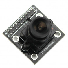 Camera OV7670 1/6 Inch 0.3 Mpixel CMOS 3.3V + FIFO pt Arduino foto