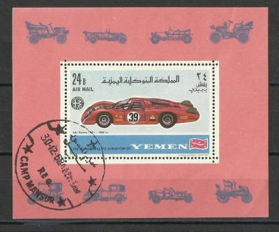 BLOC YEMEN 1968 foto