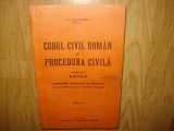 CODUL CIVIL ROMAN SI PROCEDURA CIVILA I.C.VASILESCU ANUL 1942