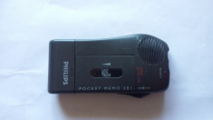 REPORTOFON PHILIPS POCKET MEMO 281 , FUNCTIONEAZA . foto