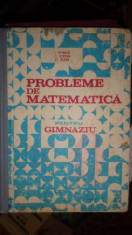 PROBLEME DE MATEMATICA PENTRU GIMNAZIU AN 1985/446PAGINI = PETRICA / ALEXE foto