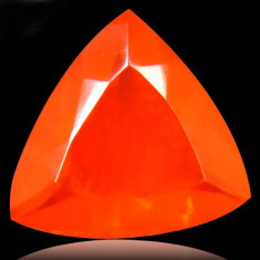 * Piatra naturala Opal de foc - 2,78ct - certificat orange foto