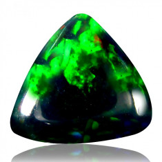 * Piatra naturala Opal - negru -cu joc de culori 5,31ct - certificat foto