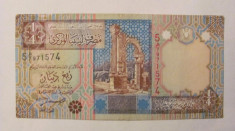 CY - 1/4 dinar 2002 Libia Libya frumoasa foto