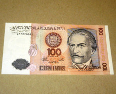 100 intis 1987 Peru 5602009 UNC -2+1 gratis- RBK18344 foto