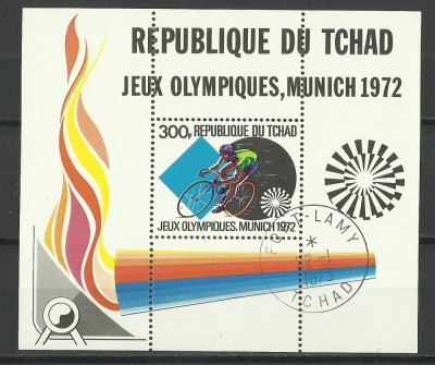 BLOC TCHAD--1972--SPORT foto