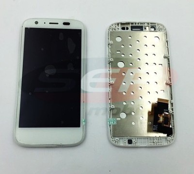 LCD+Touchscreen cu Rama Motorola Moto G / Moto G X1032 WHITE original foto