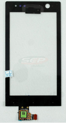 Touchscreen Sony Xperia U / ST25i BLACK original foto