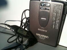 Sony Walkman casetofon metal functional player cu telecomanda ,casti Japonia foto