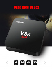 player android 6 TV Box SCISHION V88 TV Box Rockchip 3229 Quad Core 1gb 8gb 4k foto