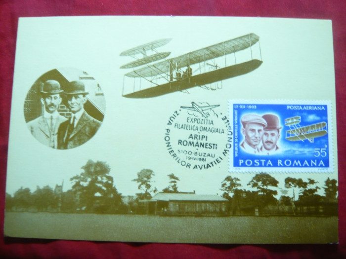 Maxima -Ziua Pionierilor Aviatiei Mondiale -W.si O.Wright