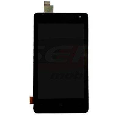 LCD+Touchscreen cu Rama Microsoft Nokia Lumia 435 BLACK original