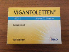 VIGANTOLETTEN 1000 I.E. ? vitamina D3 tablete foto