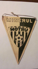 PVM - Fanion fotbal MINERUL MOTRU foto