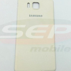 Capac baterie Samsung Galaxy Alpha / SM-G850 WHITE original