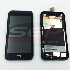 LCD+Touchscreen cu Rama HTC Desire 320 black original