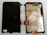 LCD+Touchscreen cu Rama BlackBerry Z30/4G BLACK original