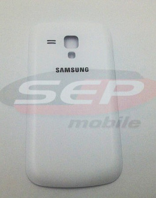 Capac baterie Samsung Galaxy S Duos S7562 WHITE original foto