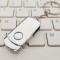 Memory stick 128GB metalic