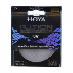 Vand Filtru UV Antistatic 72mm Hoya Fusion, Nou, Sigilat foto